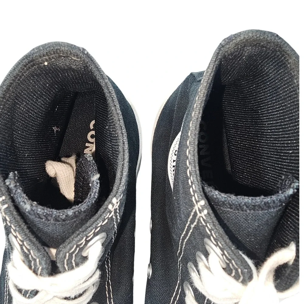 Converse Chuck Taylor All Star Lugged High Top Black Womens Size 9 Shoes 565901C - Picture 8 of 9